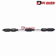 Đầu vít 2 đầu, chuẩn Ph2, chân lục giác 6.35, dài 110mm Bosch 2608522409 ( 1 cái )