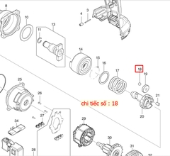 Pi sắt ( 5.6mm ) MAKITA DTW300/DTD171/DTW285/DTD148