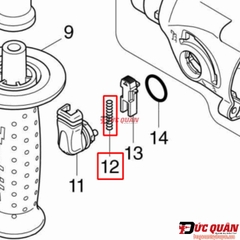 Lò xo chuyển chế độ máy Makita DHR165 233459-8