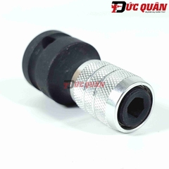 Đầu chuyễn từ bu lông 1/2 sang vít 6.35mm Kingtony 414A08S