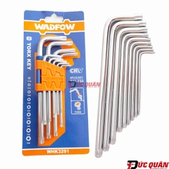 Bộ 9 chìa lục  giác sao ( có lổ và không lổ ) từ T10- T50 WADFOW