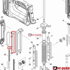 Thanh dẫn đinh máy Makita DFN350