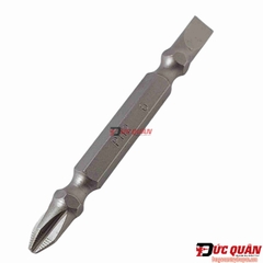 Bộ 2 đầu vít ( Ph2+SL6  65mm ) WADFOW WSV0K11