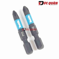 Mũi vít Impact Black Ph2 dài 50mm Makita E-08763 (1 cái)