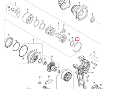 Vòng phe máy bu long DTW700 Makita 347722-4