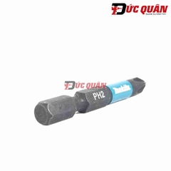 Mũi vít Impact Black Ph2 dài 50mm Makita E-08763 (1 cái)