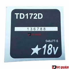Tem chân pin máy TD172