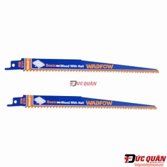 Bộ 2 lưỡi cưa kiếm cắt gỗ có đinh 225mm WADFOW WJT1111DF