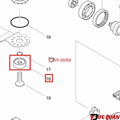 Mặt bít ngoài máy cắt rung Makita TM130D
