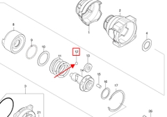 Bi sắc máy ( 6.4mm ) DTW700, 6905B, TW1000, BTW450 Makita 216007-8 ( 1 cái )