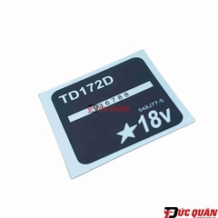 Tem chân pin máy TD172