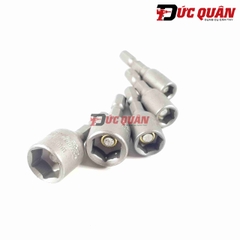 Bộ đầu tuýp chân lục giác (có từ) MAKITA B-39176