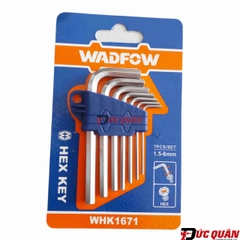 Bộ 7 cái lục giác ( 1.5 đến 6mm ) WADFOW