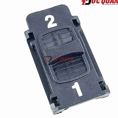 Nút gạt chuyển chế độ máy khoan, DHP486, HP001GZ, XFP14, MAKITA, 127494-5