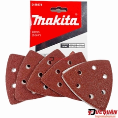 Bộ 10 giấy chà nhám tam giác 93mm cho máy cắt rung Makita ( Full độ hạt )