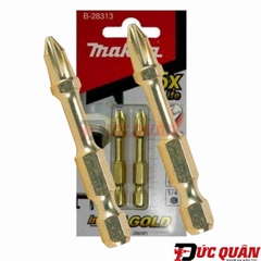 Mũi vít 2 đầu vít (PH2x50mm) Torsion Impact Gold Makita B-28313