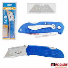 Dao gập thân kim loại bọc nhựa ( 19x61mm ) WADFOW WSK9419