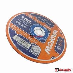 Đá cắt kim loại ( 180x1.6x22.2mm ) WADFOW