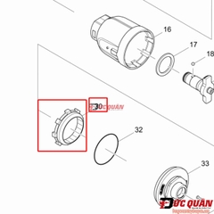 Nhông lớn máy Makita TD111/ TD091D 227316-0