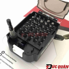 Mũi vít đựng trong hộp hình vỏ pin Makita B-69901 (31 chi tiết/bộ)