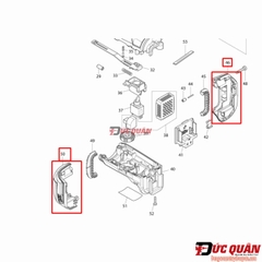 Ốp chân pin máy Makita DTM51/ TM51D 187848-8