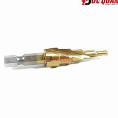 Bộ 3 mũi khoan tháp phủ titan + bung tu lấy dấu 5in DQ22