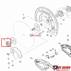 Con tán giữ lưỡi máy Makita LW1400 123478-1