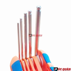 Bộ 8 đầu lục giác bi tròn ( 1.5 đến 8mm ) WADFOW