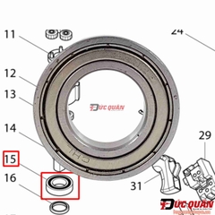 Bạc đạn ( 6902/6411 ) máy cưa vòng DPB181 211242-3