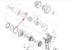 Long đền máy bu long DTW700 / DTW450 Makita 267340-1
