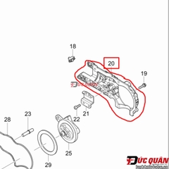 Vỏ nhôm bên ( Phải ) máy Makita DJR188 144809-1