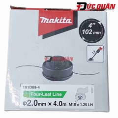 Đàu cắt cỏ dạng cước (2.0mm X 4m)/4in Makita 191D89-4
