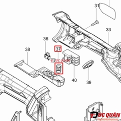 Lò xo máy mài Makita DGA408 234357-9