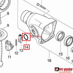 Vòng đệm chuyển chế độ máy DHR165 Makita 213278-8