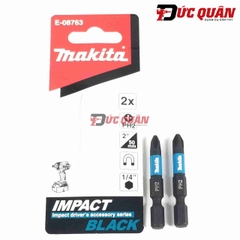 Mũi vít Impact Black Ph2 dài 50mm Makita E-08763 (1 cái)