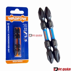 Bộ 2 Mũi bắt vít 2 đầu ( Ph2 dài 65mm ) WADFOW
