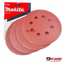 Bộ 20 giấy nhám tròn đa năng ( 125mm-8 lổ ) Makita D-77229