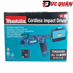 Bộ máy vặn vít dùng pin 7.2v Makita TD022DSE 7.2V