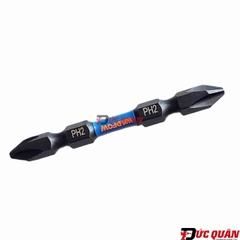 Bộ 2 Mũi bắt vít 2 đầu ( Ph2 dài 65mm ) WADFOW