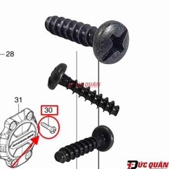 Ốc thân máy ( 4x18mm ) dùng cho máy Bu Long  Makita DTW700/ DTW1001/ DTW1002 ( 1 cái )