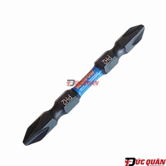 Bộ 2 Mũi bắt vít 2 đầu ( Ph2 dài 65mm ) WADFOW
