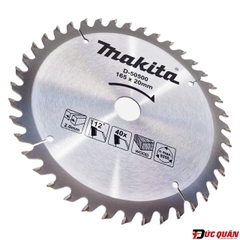 Lưỡi cưa tròn Makita D-50500 ( TCT 165mm ) – Lưỡi cưa gỗ 40 răng chất lượng cao