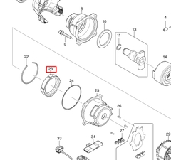 Bánh nhông lơn thay thế máy bu long MAKITA DTW280/281/285/DTW300