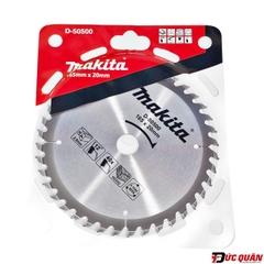 Lưỡi cưa tròn Makita D-50500 ( TCT 165mm ) – Lưỡi cưa gỗ 40 răng chất lượng cao
