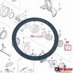 Long đền thép giữ pi cốt búa Makita DTD172 267283-7 ( 1 cái )
