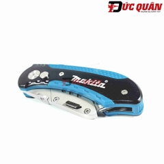 Dao gọt giấy ( gập ) cán thép bọc nhựa MAKITA lưỡi ngắn