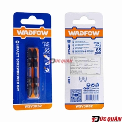 Bộ 2 Mũi bắt vít 2 đầu ( Ph2 dài 65mm ) WADFOW