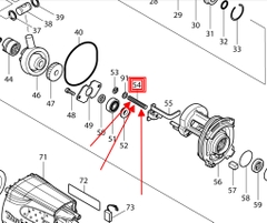 Lò xo máy DHR202/ HR202/ HR2710 Makita 233342-9