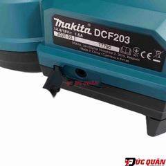 Quạt dùng pin ( 14v4-18v) và điện Makita DCF203Z (Không kèm pin, sạc)