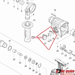 Bộ chuyển chế độ khoan Makita DHR263 450980-4